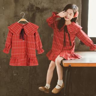 Lovely, high quality plain color dress for girls