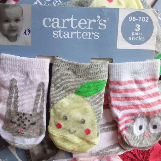 Set 3 vớ CARTER'S cho bé