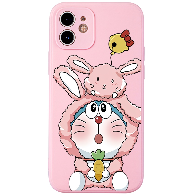 Ốp lưng JURSUE hoạt hình cặp đôi dễ thương đẹp ngộ nghĩnh Cho iPhone 14 13 12 11 Pro Max SE 2020 X XR XS 8 7 ip 6S 6 Plus kute XYH602