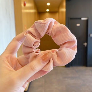 Dây buộc tóc, cột tóc vải scrunchies