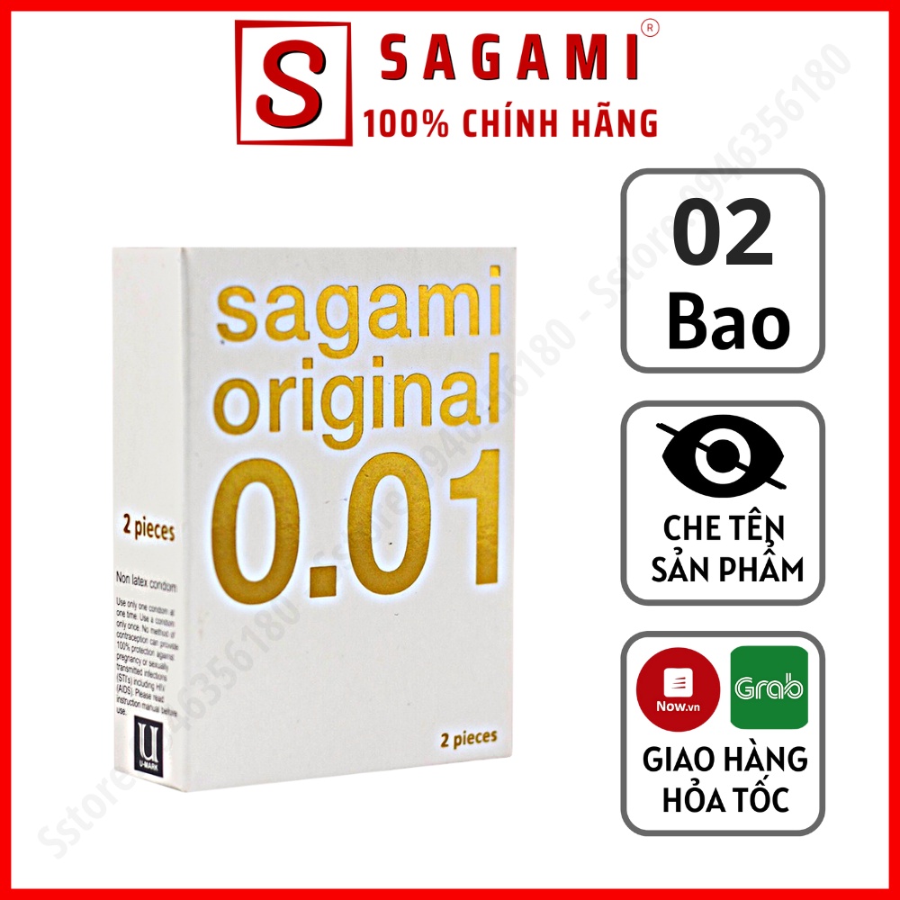 Bao Cao Su Sagami Original 001 BCS Mỏng Nhất Thế Giới, Siêu Dai