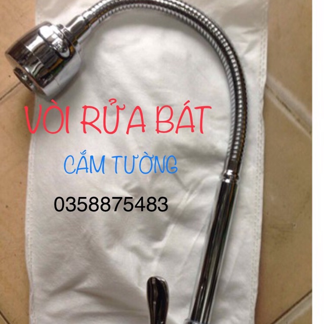 BỘ VÒI RỬA BÁT CẮM TƯỜNG COTTO