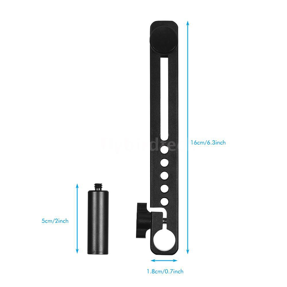 Khung cách tay mở rộng trục bằng hợp kim nhôm có ốc vít 1/4 Inch cho FeiyuTech