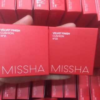 Phấn nước misha đỏ hàng hàn chính hãng