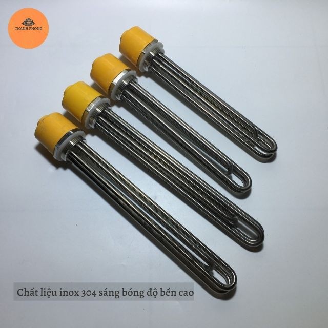 [Chất Lượng Cao] Điện Trở Cục Ren 48mm 58mm Dạng Cục Lục Lăng Đun Nước Đun Dầu 220V 380V