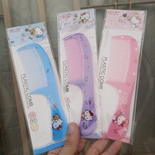 Combo 4 cái Lược chải tóc bỏ bóp cán kitty (14cm)