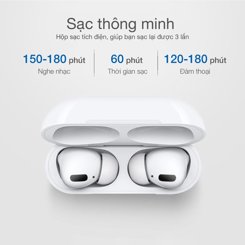 Tai nghe bluetooth Airpods Pro Louda 1562A ANC xuyên âm chống ồn bản cao cấp nhất