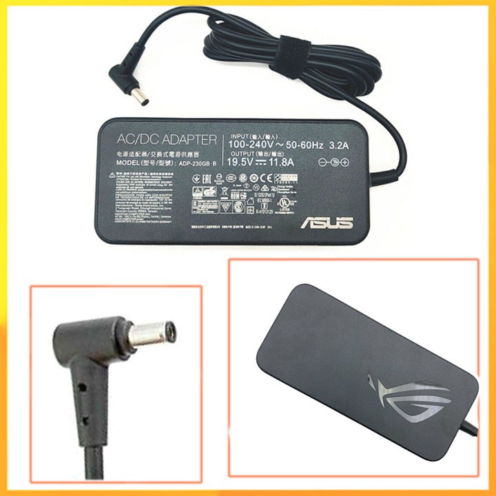 Sạc laptop Asus 19.5v 11.8a