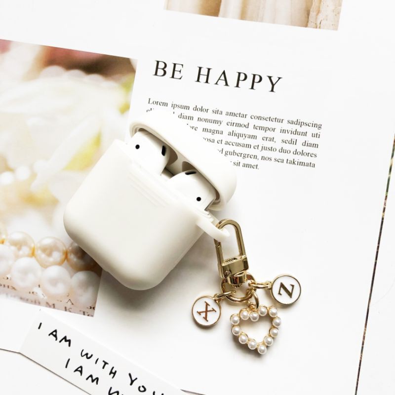 Charm kim loại tim - sao - thánh giá đính hạt làm keyring