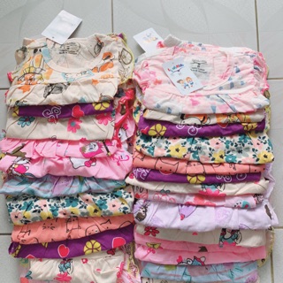 Bộ cotton giấy bé gái 7-22kg