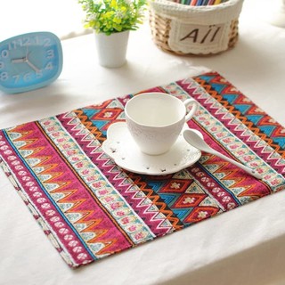 Khăn lót bàn ăn vải bố