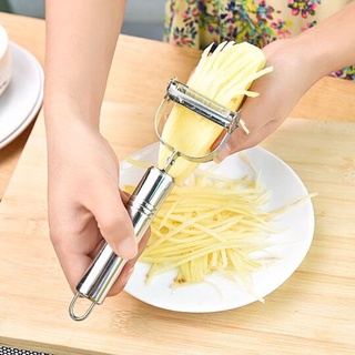 Đồ bào sợi rau củ quả 2in1 bằng inox đa năng