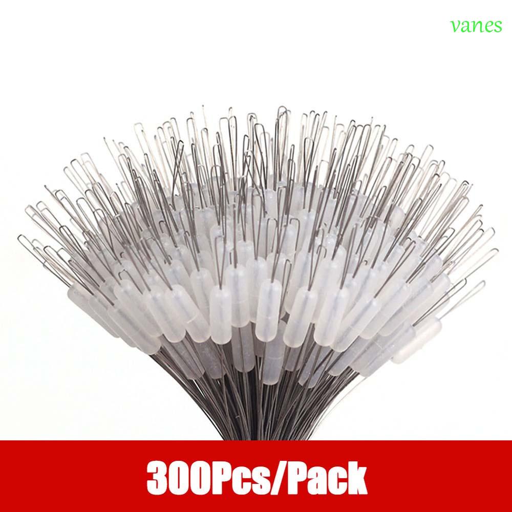 Set 300 hạt chặn phao câu cá hình trụ bằng silicon tùy chọn màu sắc