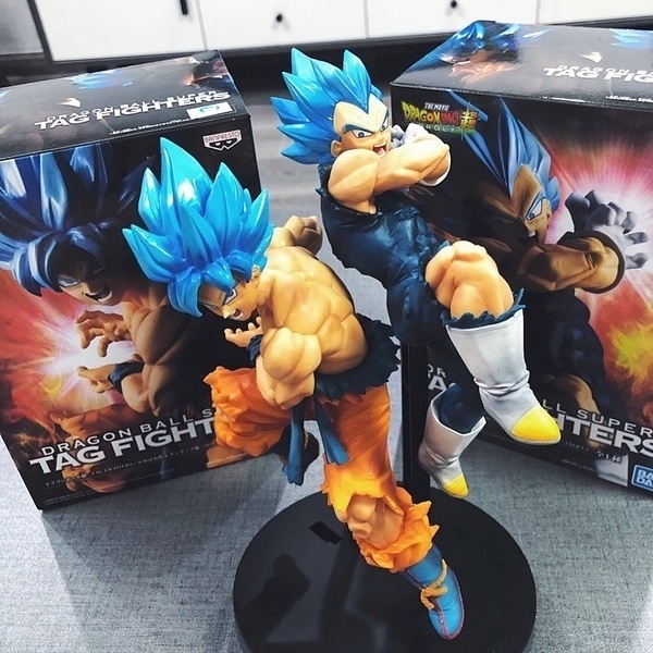 Set mô hình Goku & Vegeta tag fighter Kame GarlickGun - chính hãng Nhật Bản