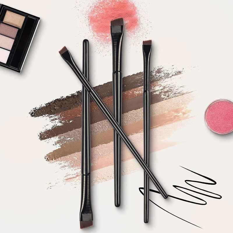 1 Cọ Trang Điểm Góc Nhỏ Chuyên Nghiệp / Cọ Kẻ Mắt / Cọ Mềm Mịn Tạo Khối Trang Điểm Lông Mày