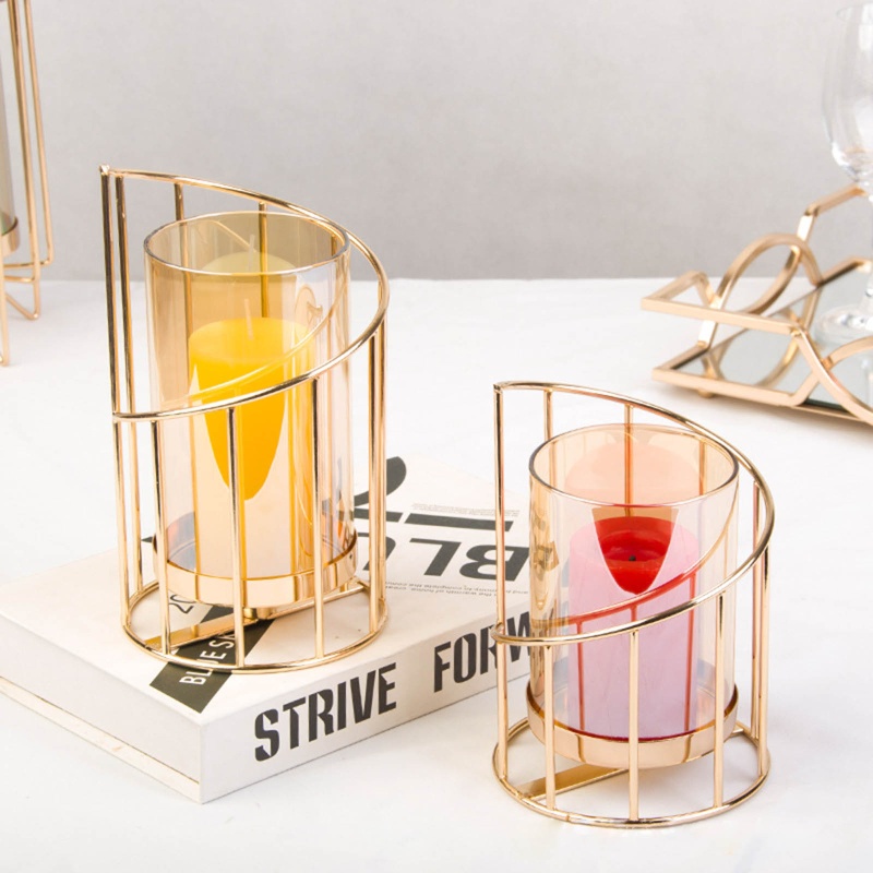 Giá Đỡ Đèn Cầy Bằng Sắt Phong Cách Bắc Âu Độc Đáo Trang Trí Nhà Cửa