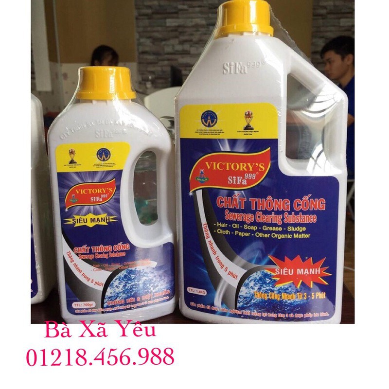 CHẤT CHỐNG TẮC NGHẼN W.C _ 700gr - BX1180
