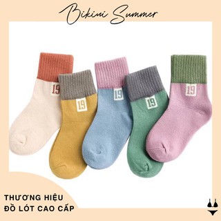 Set 5 Đôi Tất Trẻ Em Số 19 Siêu Yêu ( 5 Đôi )
