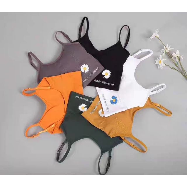 Áo Bra Gym yoga Hoa Cúc lưng chữ U | BigBuy360 - bigbuy360.vn