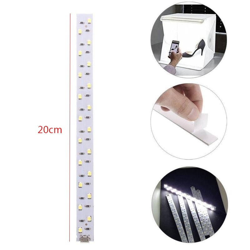 Dải đèn LED 20Cm gắn hộp chụp sản phẩm