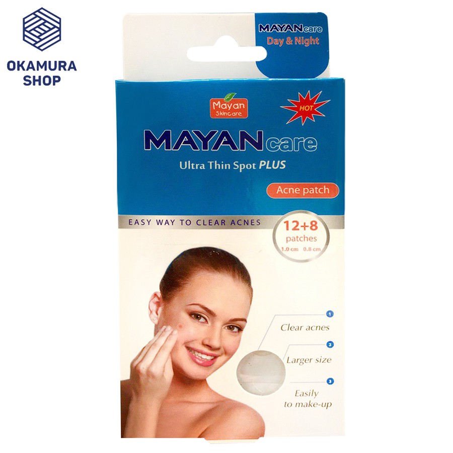 MAYAN - Miếng Dán Hỗ Trợ Điều Trị Mụn Mayan care - GỒM 2 LOẠI