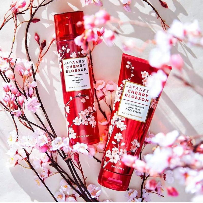 👑 Xịt Thơm Toàn Thân Bath And Body Works Body Mist Cherry Blossom (10ml)