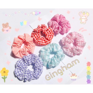💓SCRUNCHIES DÂY BUỘC TÓC CARO ❤️