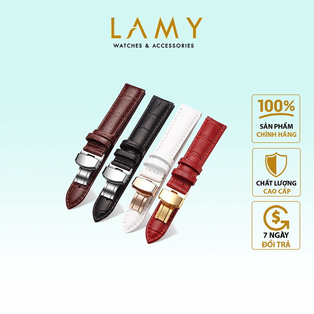 Dây Da đồng hồ SENARO Nhật Bản chính hãng - LAMY WATCH