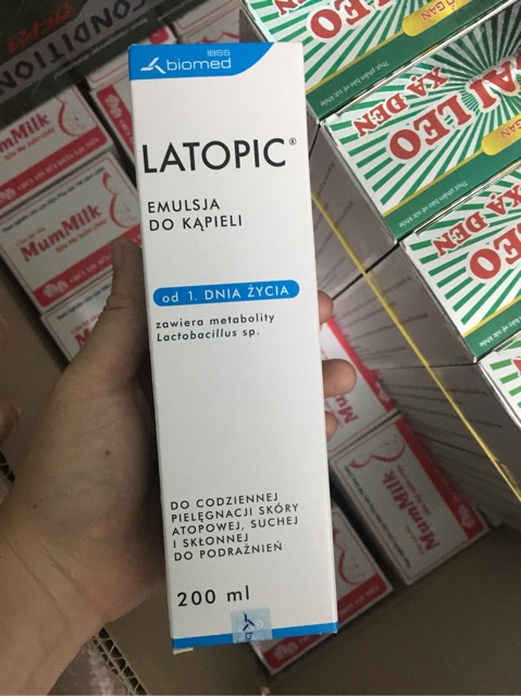 NHŨ TƯƠNG TẮM LATOPIC BATH EMULSION (200ml) | BigBuy360 - bigbuy360.vn