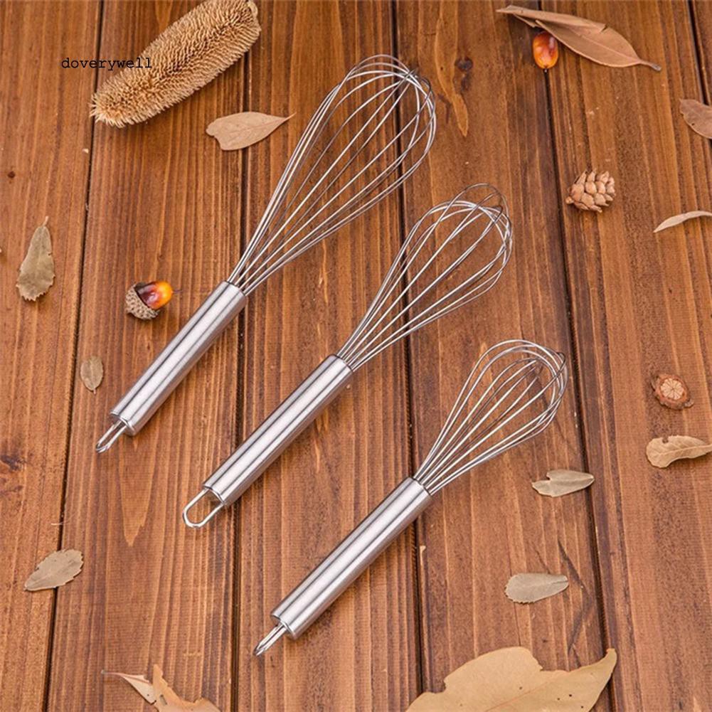 Dụng cụ đánh trứng bằng thép không gỉ 8 / 10 / 12inches