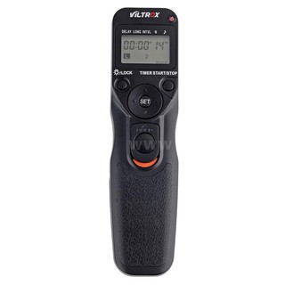 VILTROX JY-710 2.4GHZ FSK Wireless Remote Shutter Controller Set Time Lapse Intervalometer Timer with C3 Cable for Canon 1D Series 5D 5DII 5DIII 7D 10D 20D D30 40D 50D