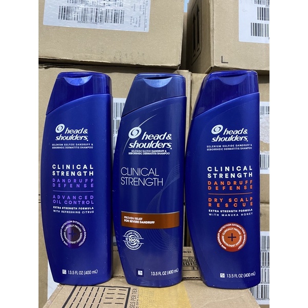 Dầu Gội Ngăn ngừa Gàu Head & Shoulders, Head Mỹ giảm gàu, nấm 400ml Chính Hãng