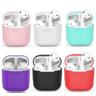 Hộp Đựng Bảo Vệ Bằng Silicone Chống Sốc Cho Tai Nghe Airpods 1 2