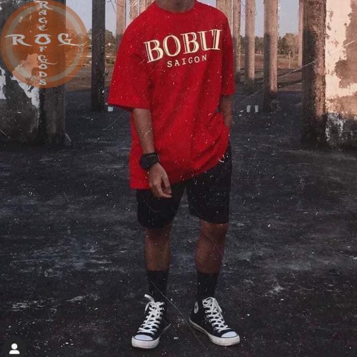 Áo thun Bobui flash đỏ chính hãng (real)