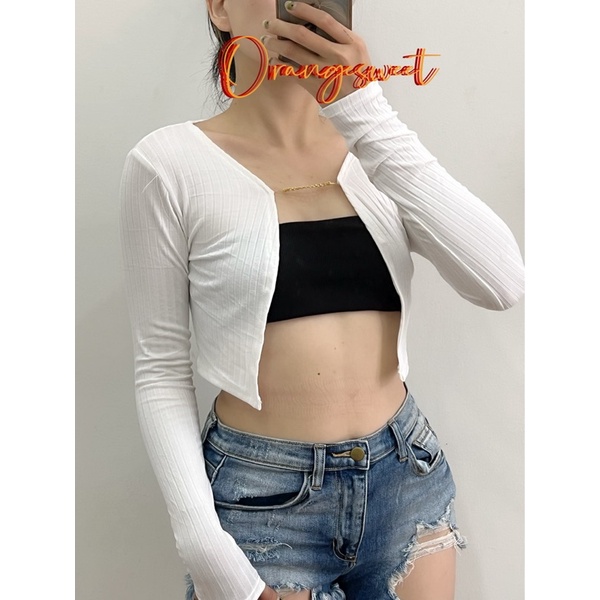 Áo Cardican Dây Xích Thun Dày Mát 4 màu