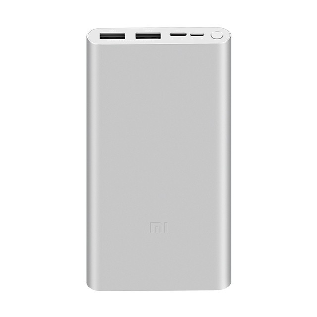 Pin Sạc Dự Phòng Xiaomi Gen 3 Version 2019 Polymer 10000mAh Tích Hợp Cổng Type-C