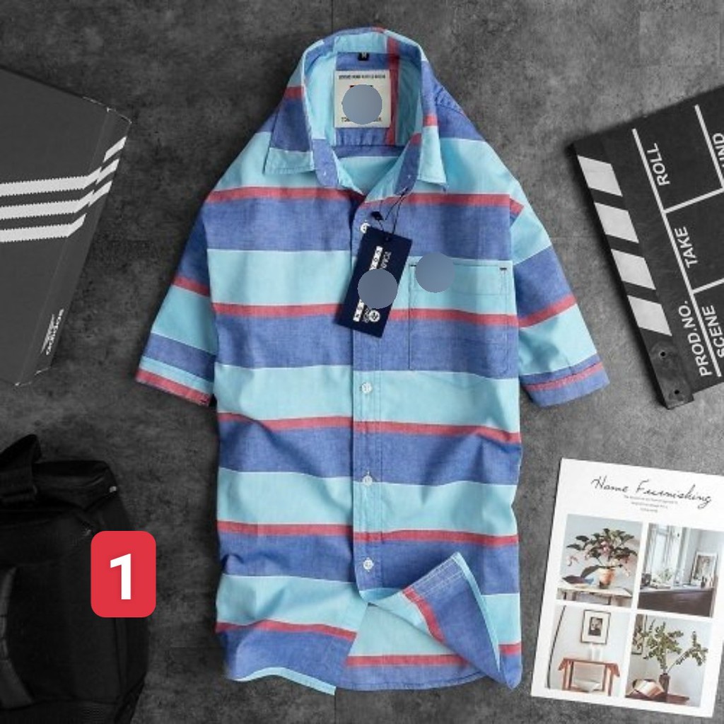 ÁO SƠ MI NAM TAY NGẮN COTTON MỀM | BigBuy360 - bigbuy360.vn