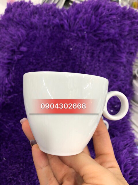 Cốc sứ Capuchino, đĩa kê