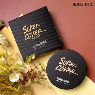 Phấn phủ Sivanna Super Cover Highest Wear Pact HF201 10g giúp bạn có lớp nền hoàn hảo