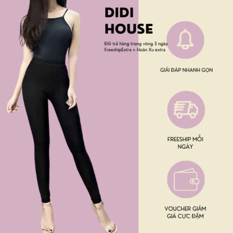 [HOT ITEM Quần legging nữ túi zip HQ cạp cao ống dài SIÊU ĐẸP