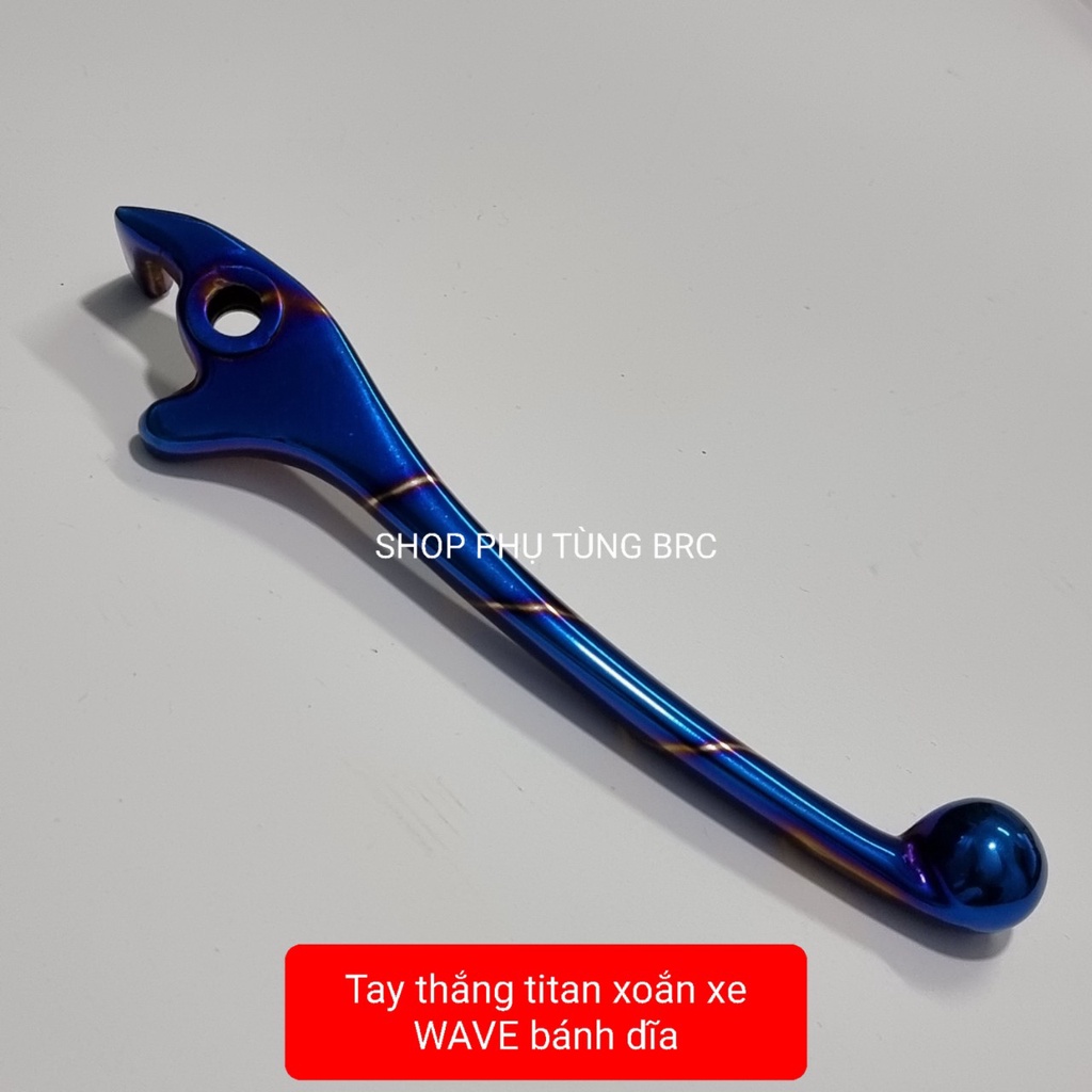 Tay thắng titan 7 màu xe Wave bánh dĩa .