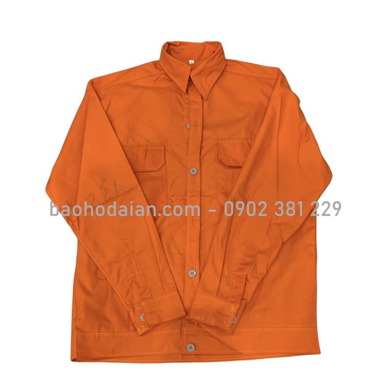 Áo đồng phục công vải si giá rẻ, thoáng mát