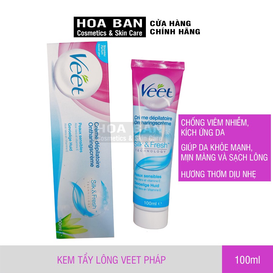 Kem tẩy lông Veet Pháp 100ml - CA056