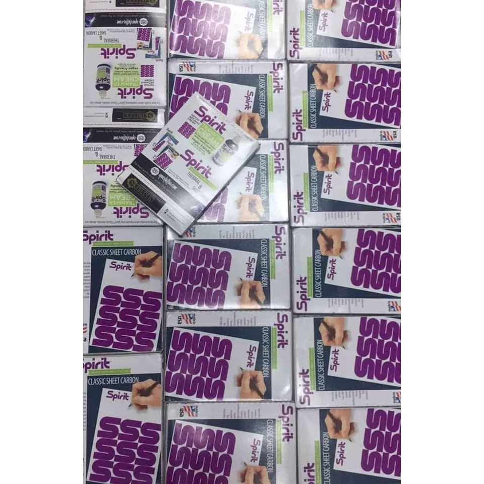 Giấy Scan Hình Xăm 3 lớp Giấy than mỹ siêu nét đậm dùng nhiều lần
