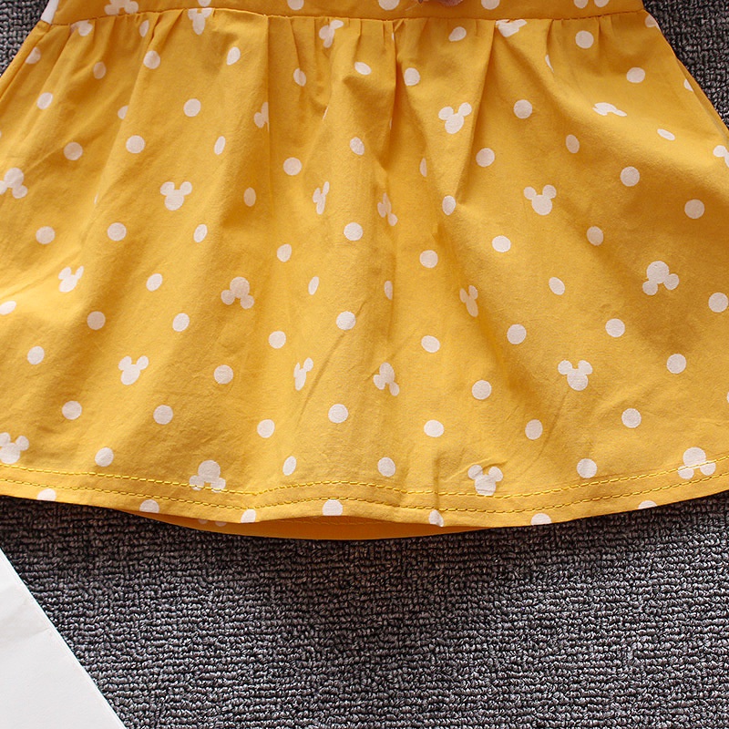 RẺ ĐẸP Váy đầm yếm tai thỏ dễ thương cho bé yêu từ sơ sinh đến 12kg, chất cotton xuất dư thấm hút mồ hôi V8