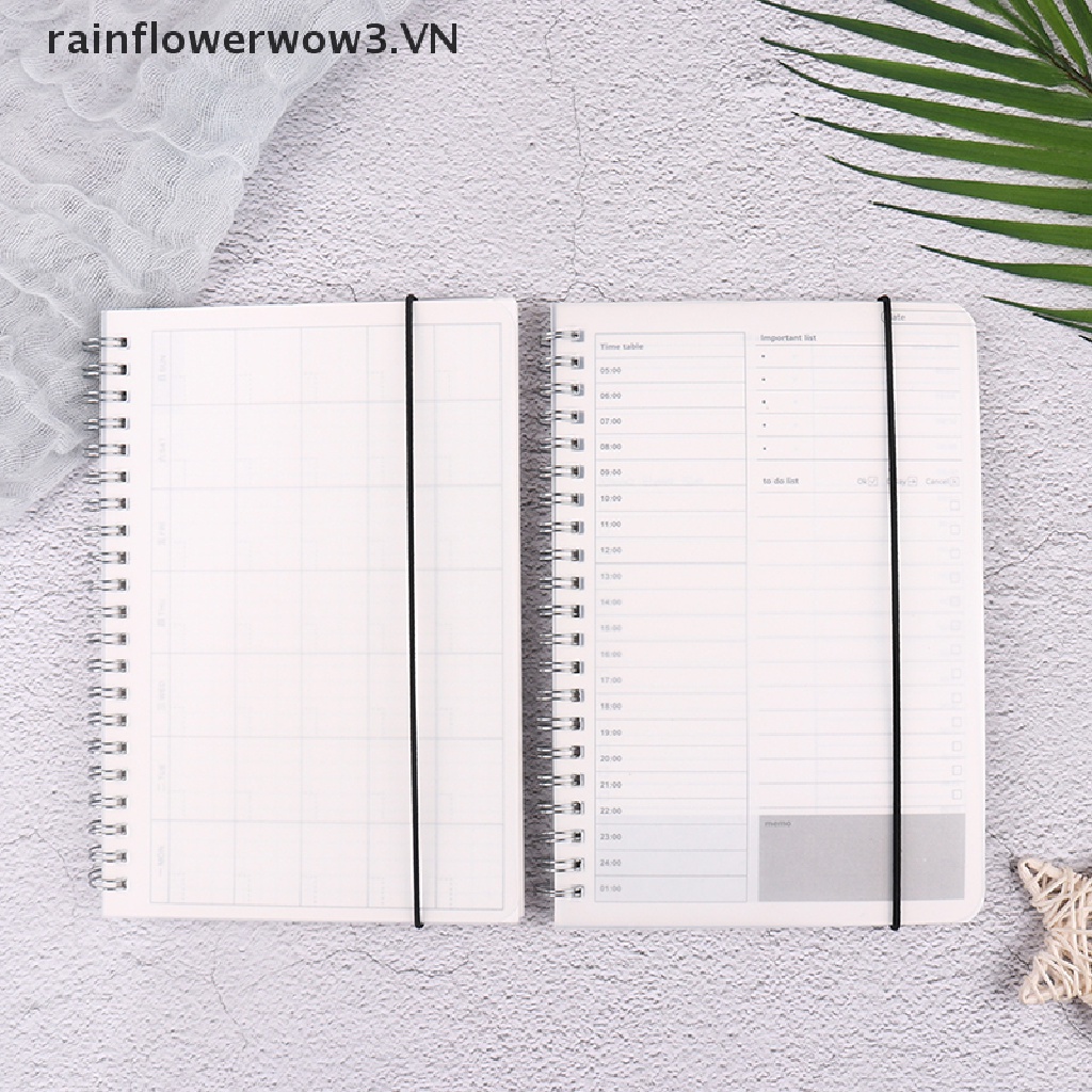 Sổ Tay Lên Kế Hoạch Hàng Ngày 2021 Agenda Dạng Xoắn Ốc