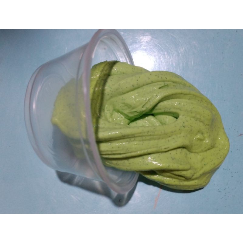 slime bơ matcha melon milk