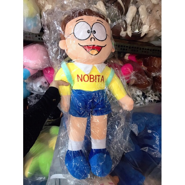 GẤU BÔNG NOBITA 70cm CAO CẤP LOẠI 1,Lông Nhung Mềm Mịn