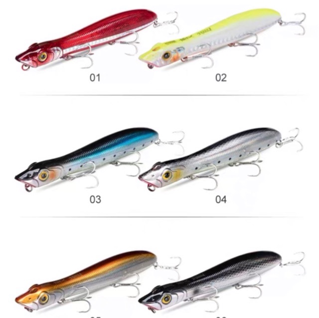 Mồi giả câu cá KINGDOM LURE POPPER 6501 CHANGING ROAD