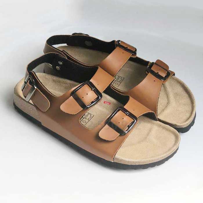 Giày Sandal Đế Trấu Quai Ngang 2 Khóa Detaunisex - SATA21